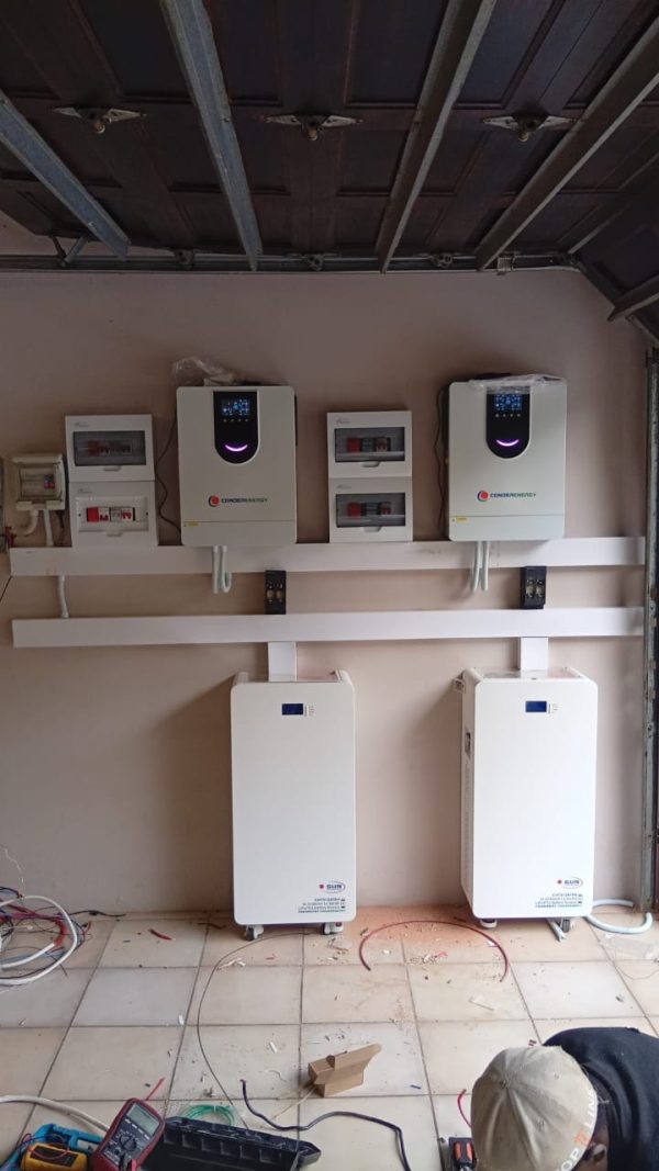 20kwh Off-Grid System with solar conder inverter - Image 15