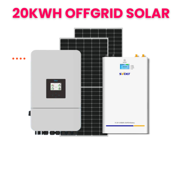 20kwh Deye Offgrid system 3phase