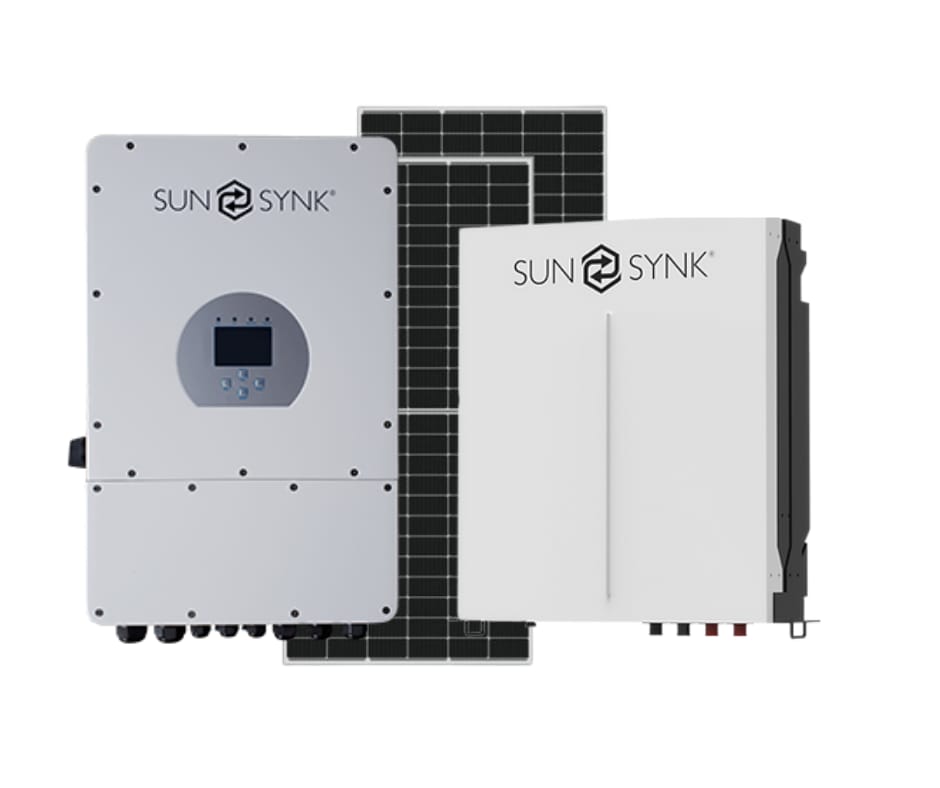 12kva sunsynk solar system with fully installed and coc